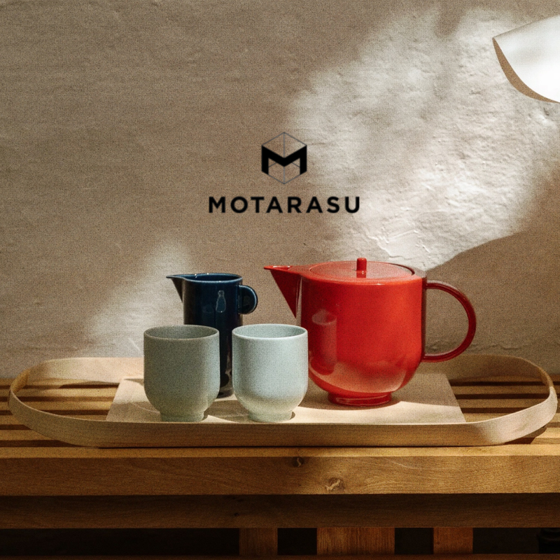 お茶を淹れる時間を、少し特別に。MOTARASUの「YOKO」シリーズ