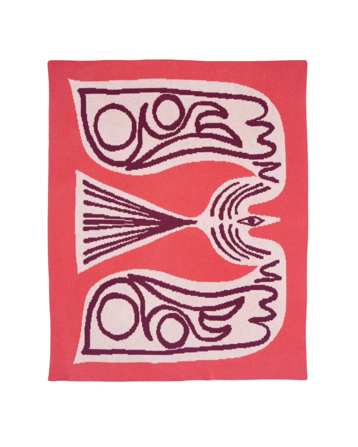 Mini Blanket — Squiggle Bird