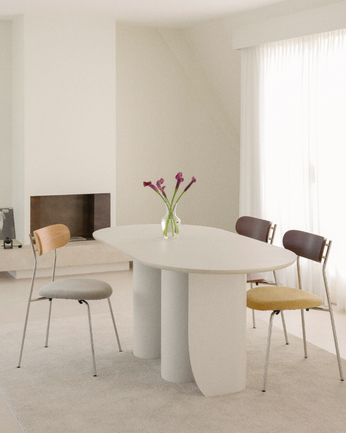 Silhouette Oval Table Oblique Table アウトレット ダイニング