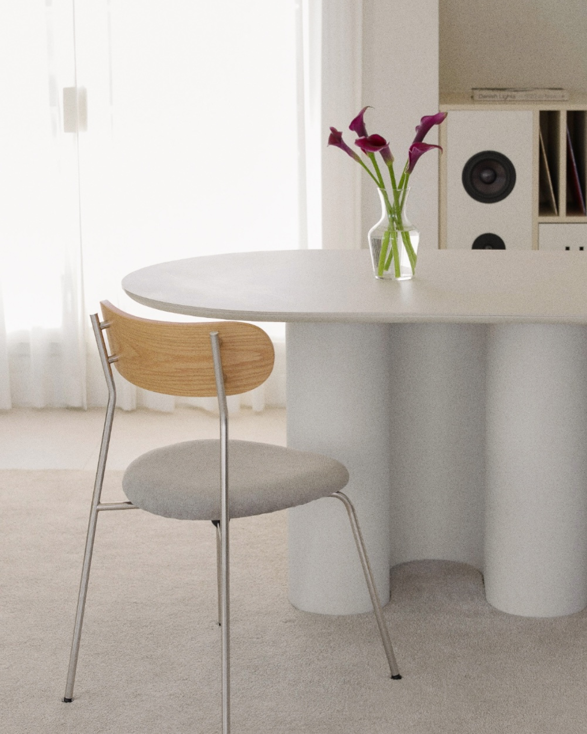 Silhouette Oval Table Oblique Table ダイニングテーブル おしゃれ