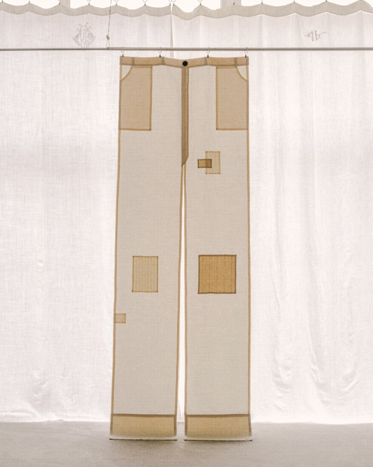 CURTAINS — PATCHED PANTS