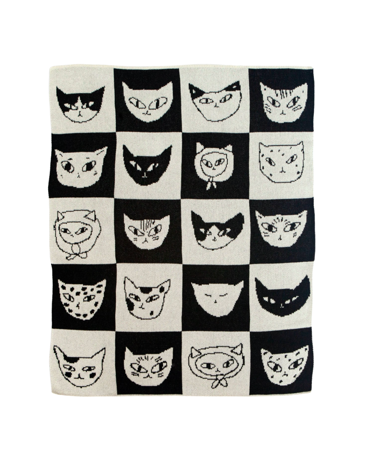 Mini Blanket — Cat Bingo