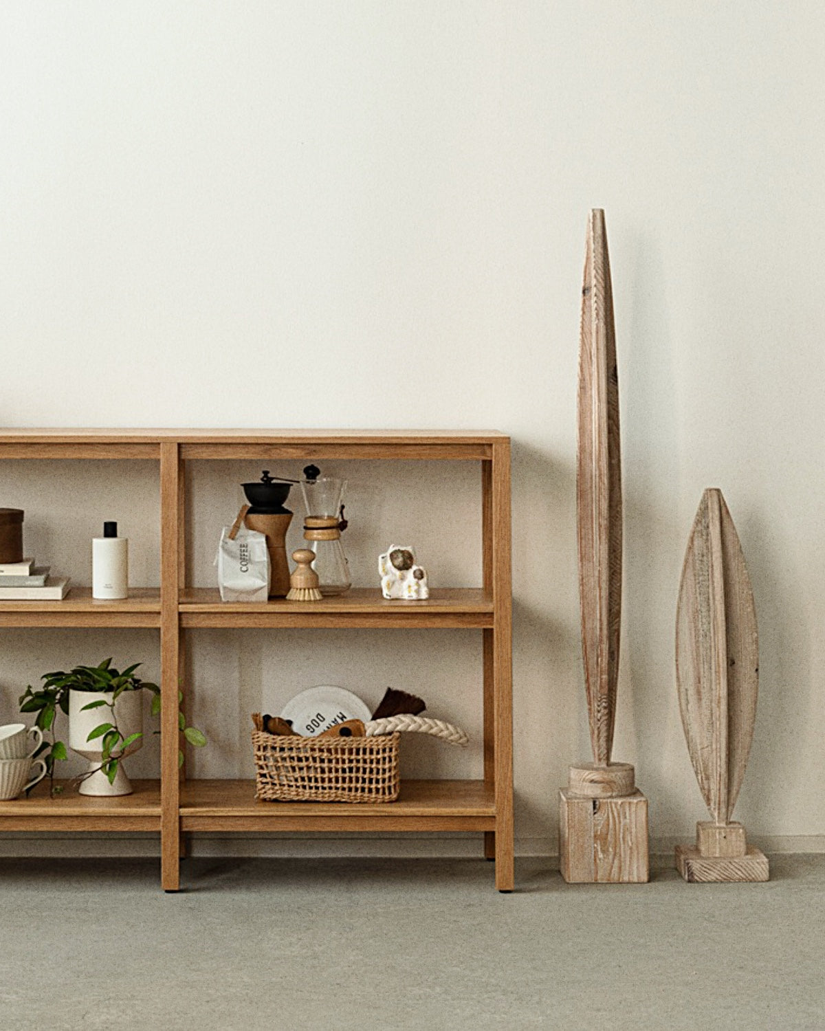 Wood Flow Objet アウトレット 木製オブジェ おしゃれ飞り | N2 interior