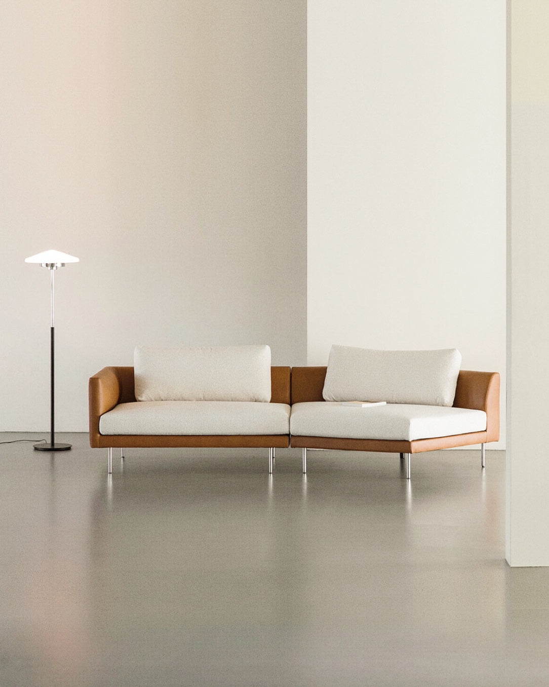 Linear Sofa - Mix - Combi Leather