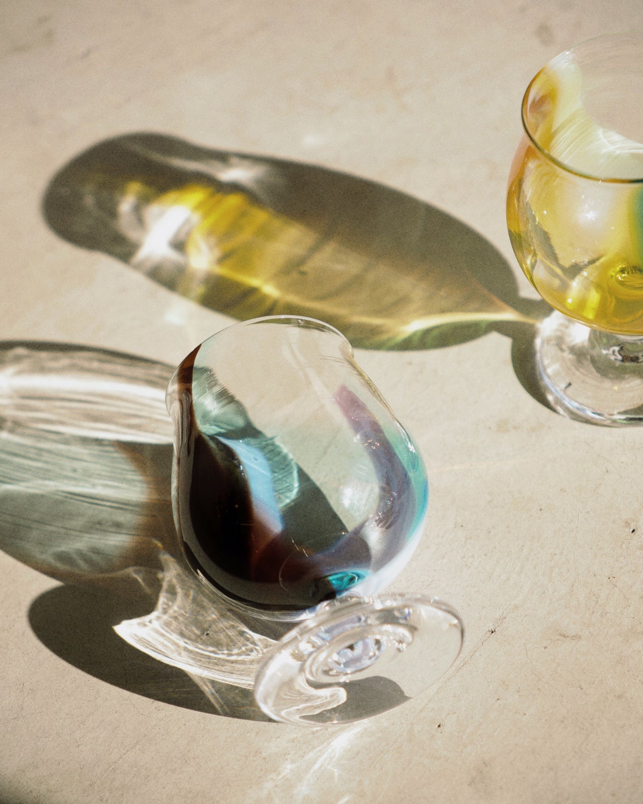 SUIM glass - float goblet