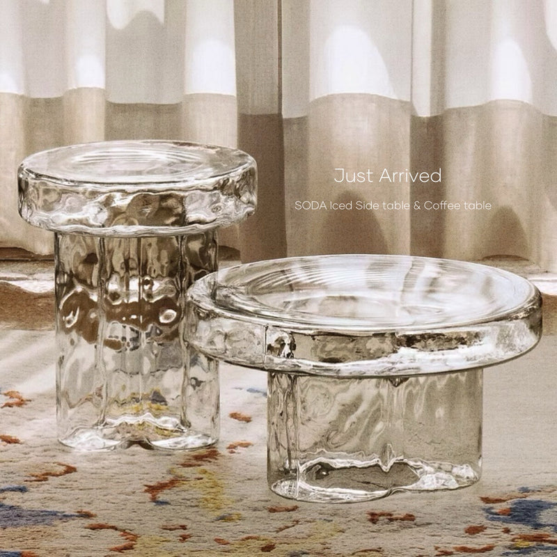Just Arrived | SODA Iced Side table & Coffee table