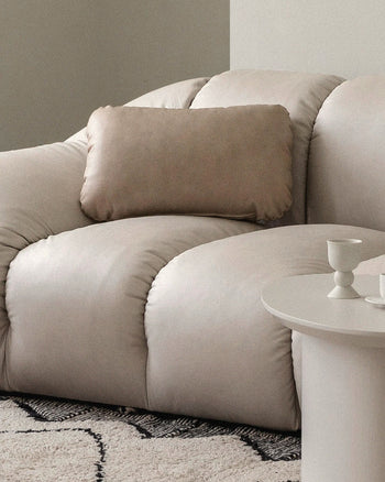 Pebble Cushion - Leather 2
