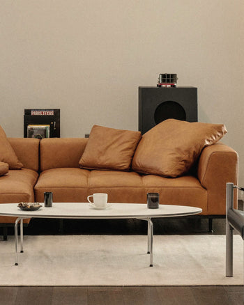 Tartan Sofa - Leather 3