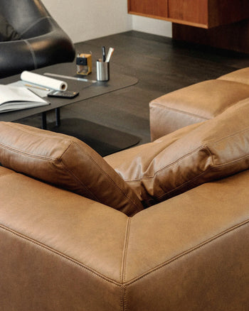 Tartan Sofa - Leather 5