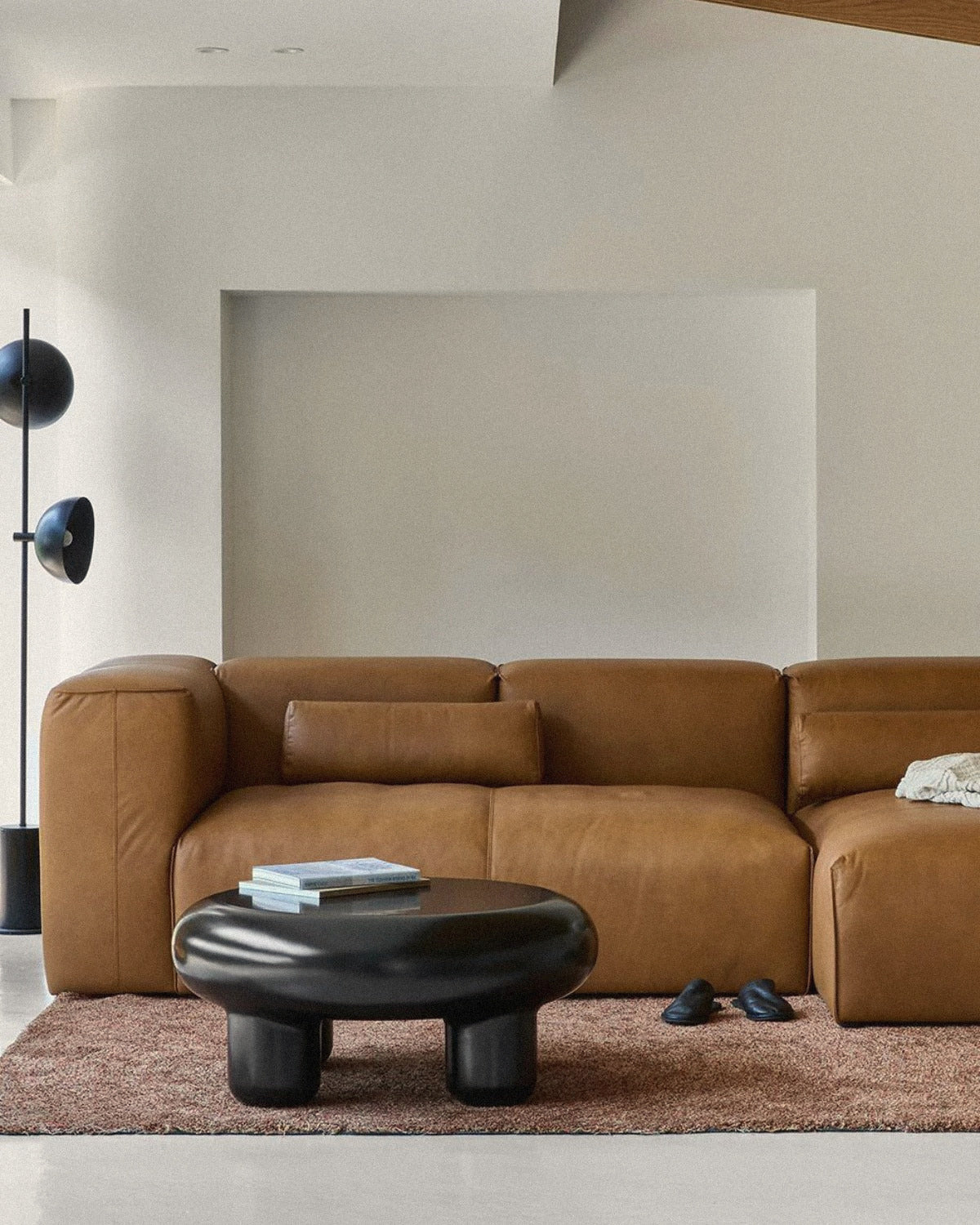Plume Cushion - Leather 5