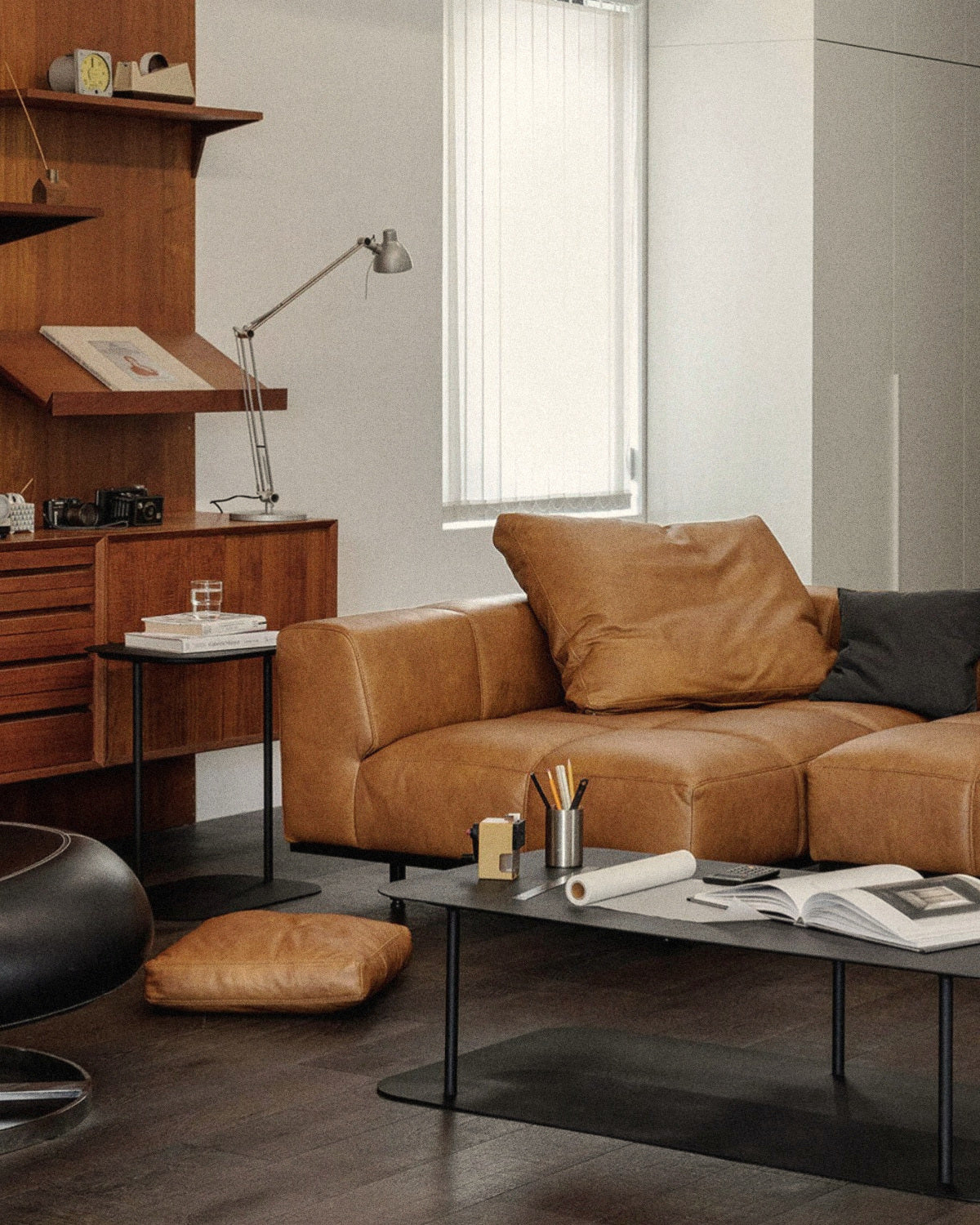 Tartan Sofa - Leather 7