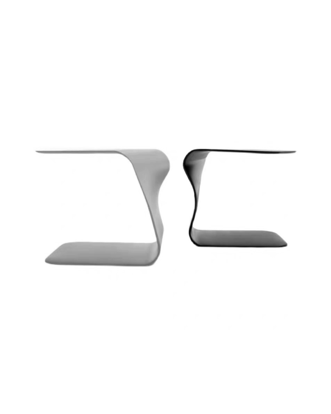 C Shaped Side Table C形サイドテーブル グラスファイバー おしゃれ C Shaped Side Table C形サイドテーブル グラスファイバー おしゃれ