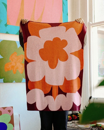 Mini Blanket — Petal Pop