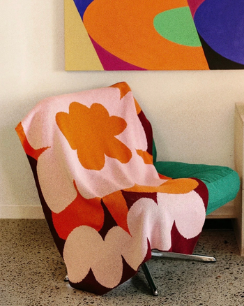 Mini Blanket — Petal Pop
