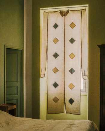 CURTAINS — CHECKERBOARD SHIRT