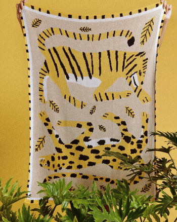 Mini Blanket — Big Cats