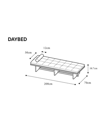 BLANK DAYBED