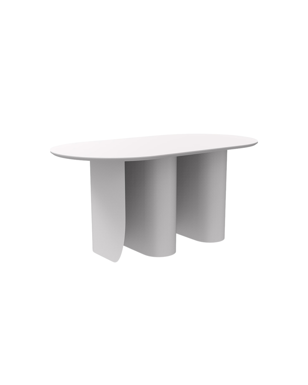 Silhouette Oval Table - Nano Light