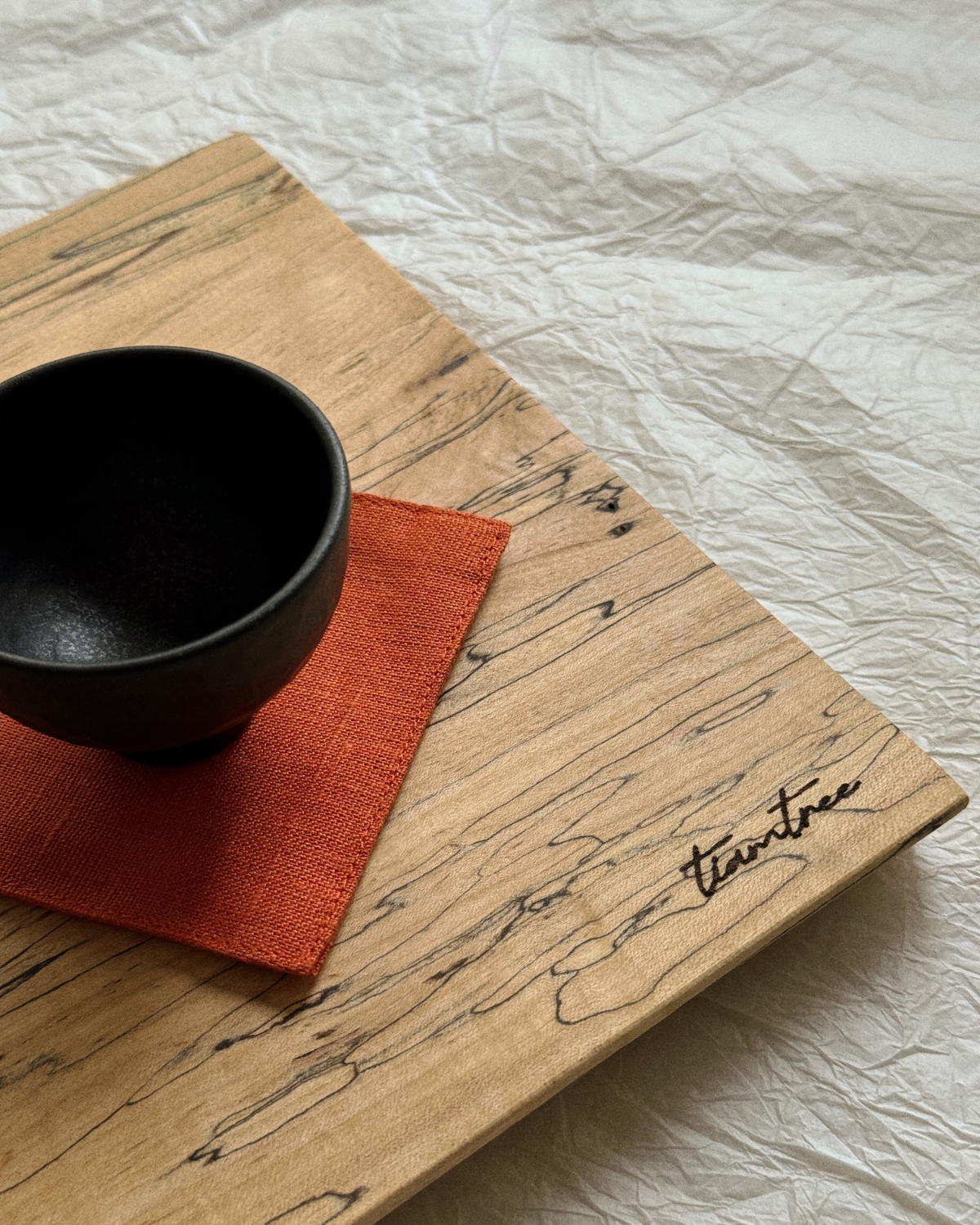 Spalted Square Plate