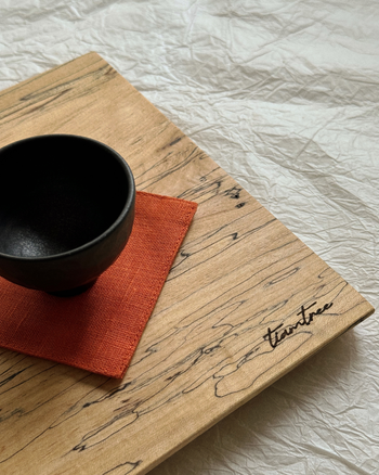 Spalted Square Plate