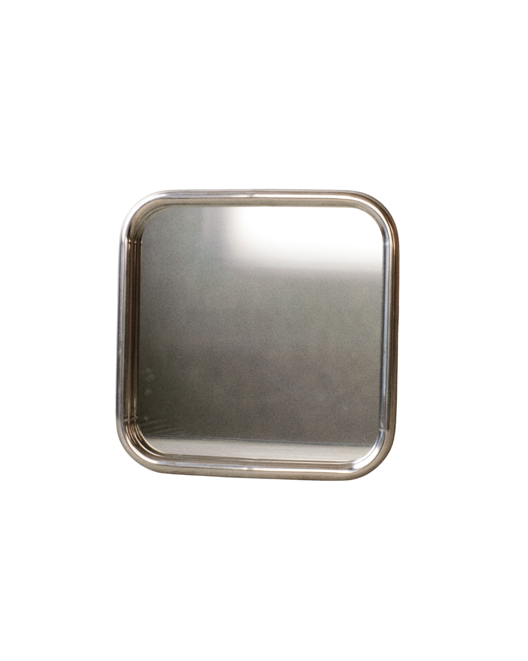 Silver Square Mirror