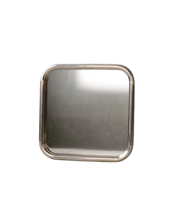 Silver Square Mirror