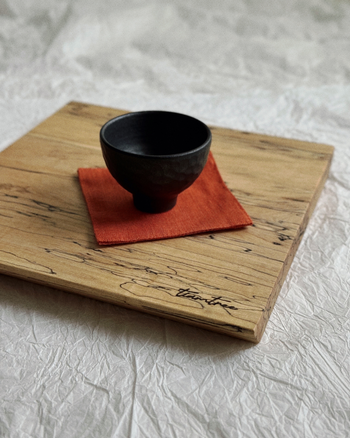 Spalted Square Plate