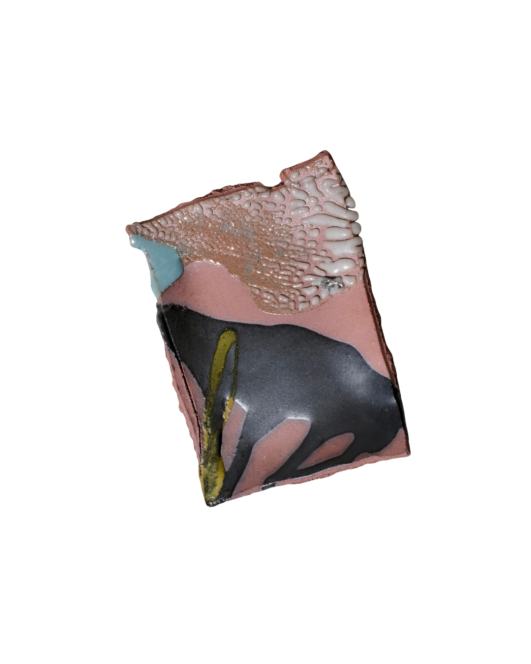 TANBUNGAMA - Pink Rim Plate