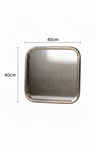 40cm角丸スクエアミラー寸法図