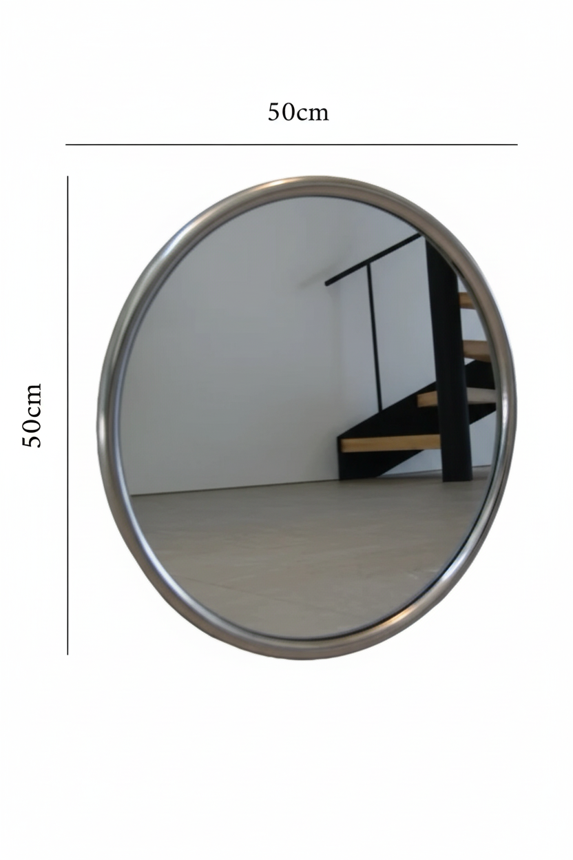 50cm円形ミラー寸法図