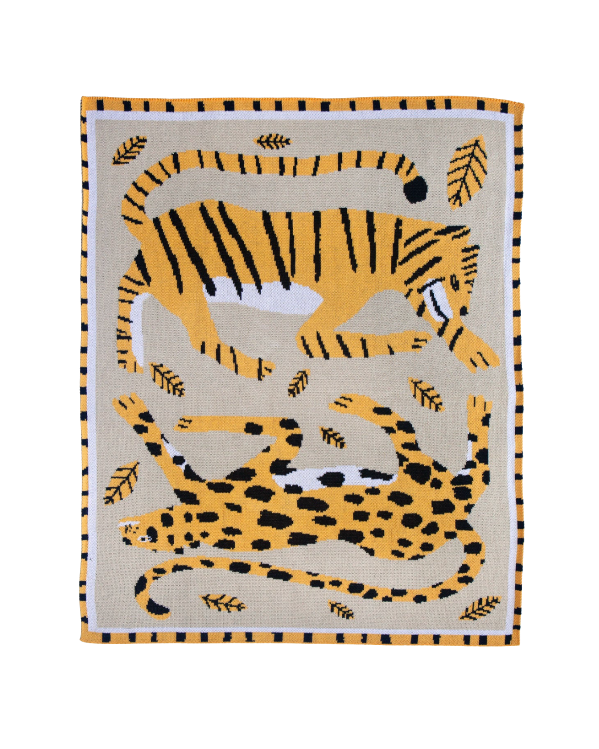 Mini Blanket — Big Cats