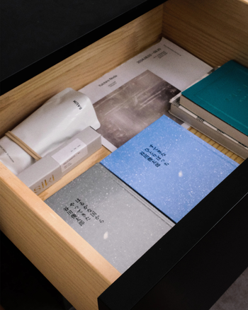 Square Mirror Side Table