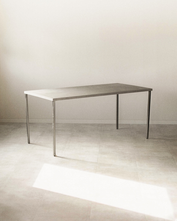 Concrete Straight Table