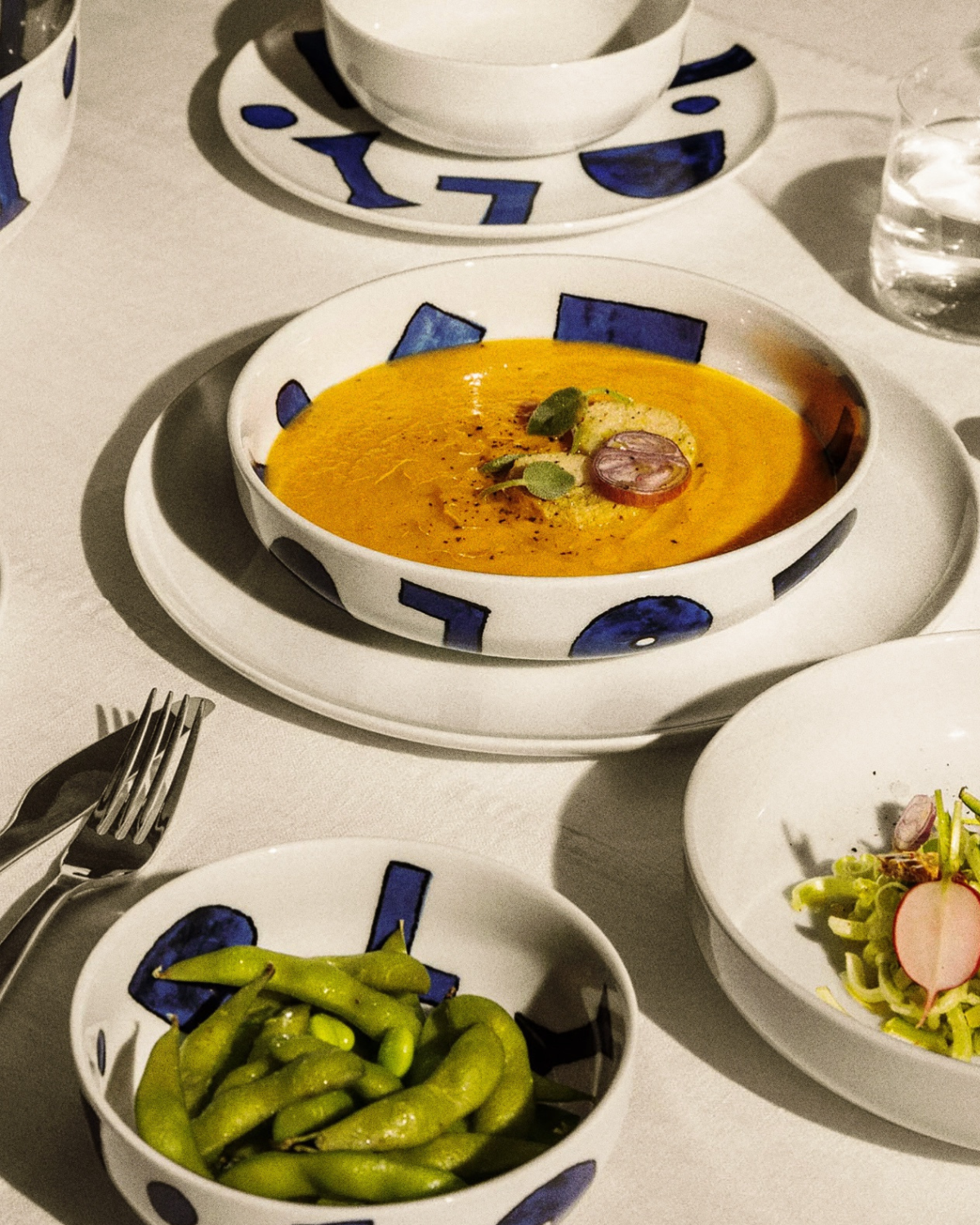 Itsumo-Yunoki ware -  Soup Plate