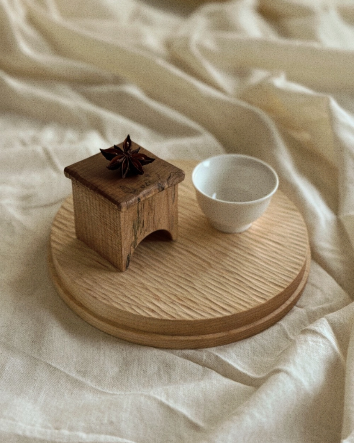 Carved Maple Plate tiam tree 木製プレート 作家コラボ ギフト | N2 Carved Maple Plate tiam tree 木製プレート 作家コラボ ギフト | N2