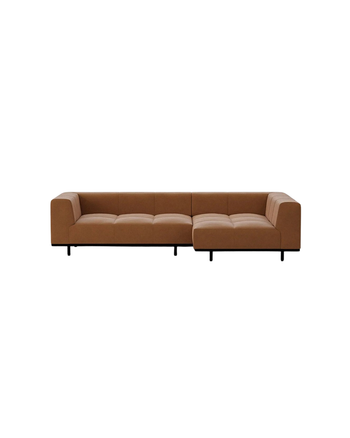 Tartan Sofa - combi Leather