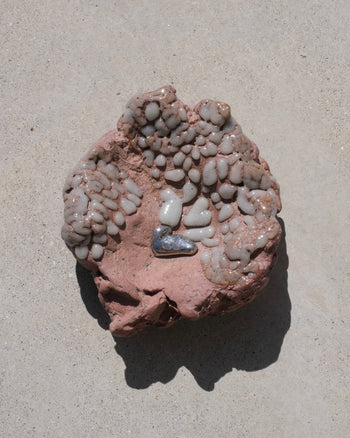 TANBUNGAMA - Pink Rim Plate