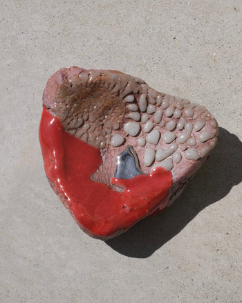 TANBUNGAMA - Pink Rim Plate