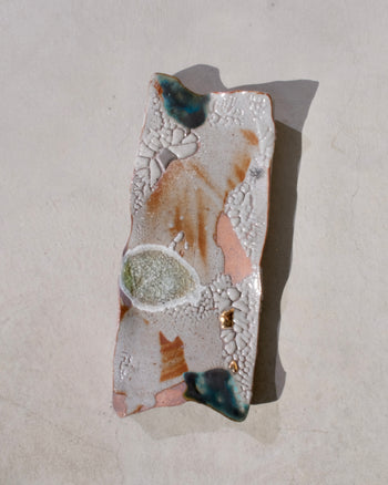 TANBUNGAMA - Pink Rim Plate