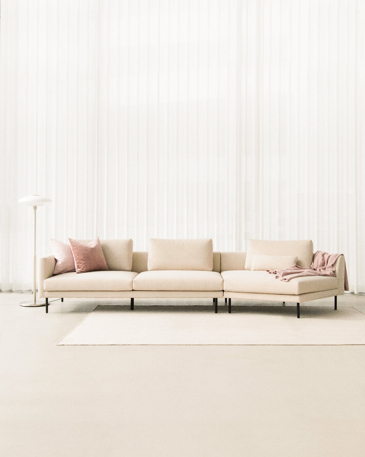 Linear Sofa Fabric BYHEYDEY ファブリックソファ おしゃれ | N2 interior
