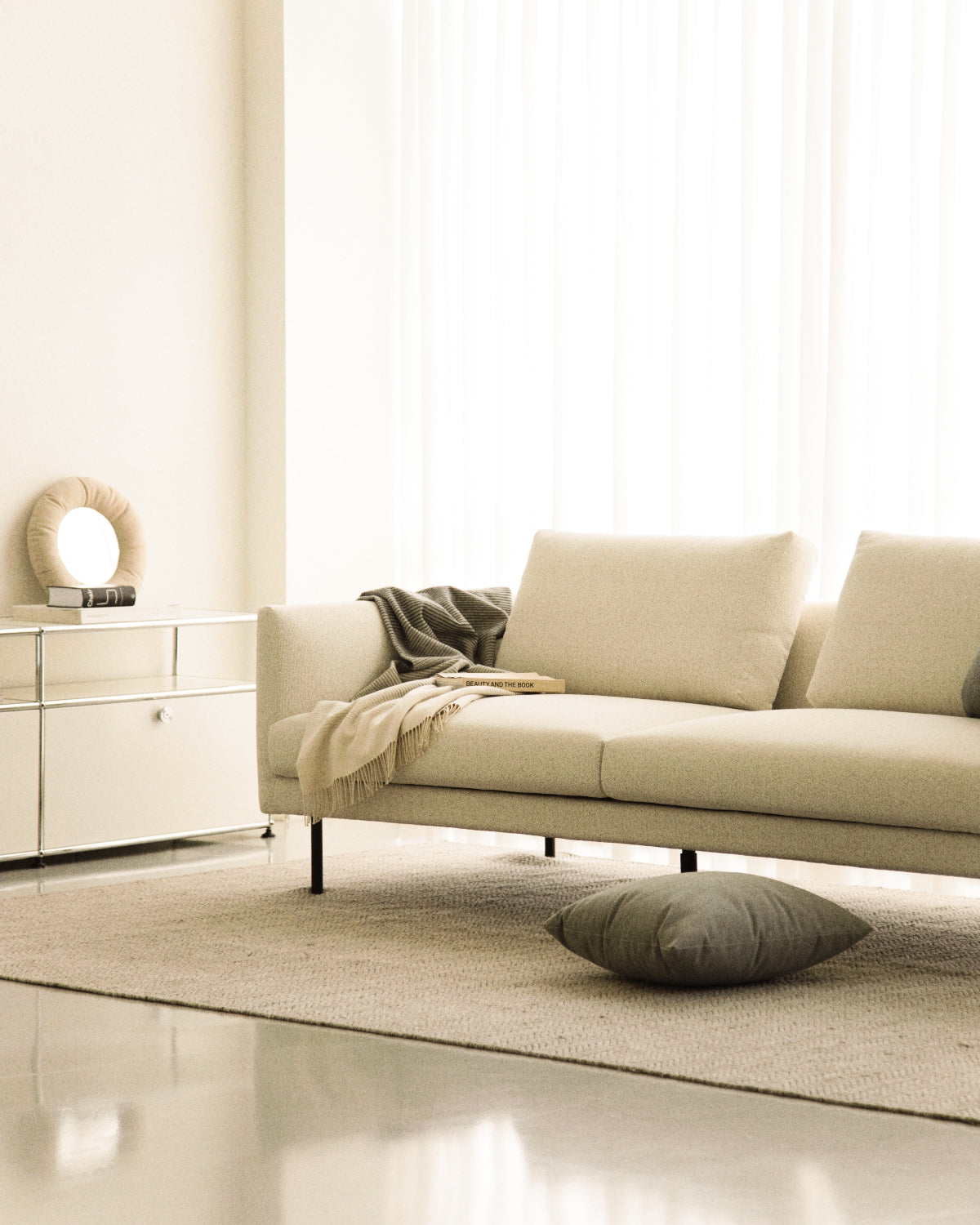Linear Sofa Fabric BYHEYDEY ファブリックソファ おしゃれ | N2 interior
