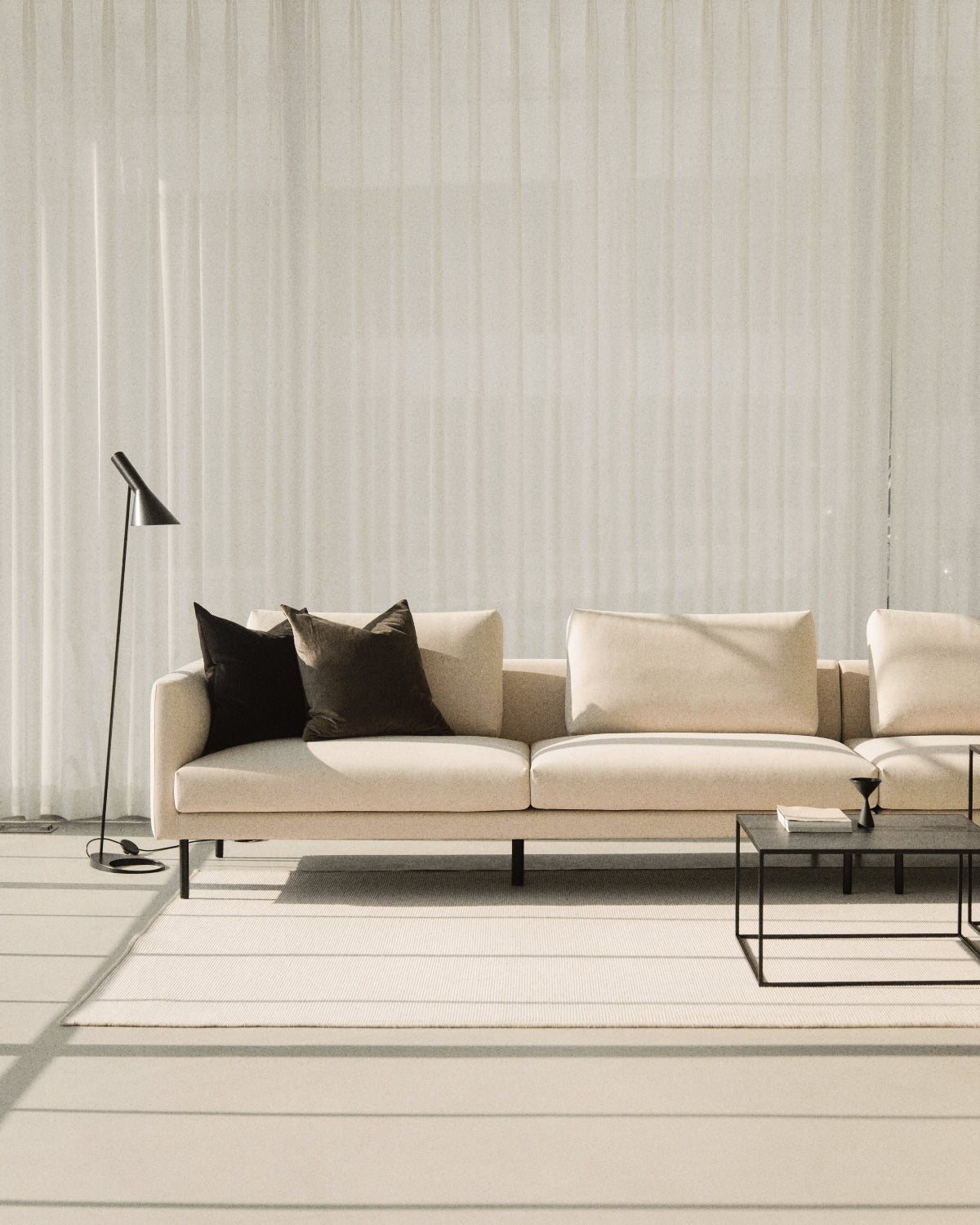 Linear Sofa Fabric BYHEYDEY ファブリックソファ おしゃれ | N2 interior