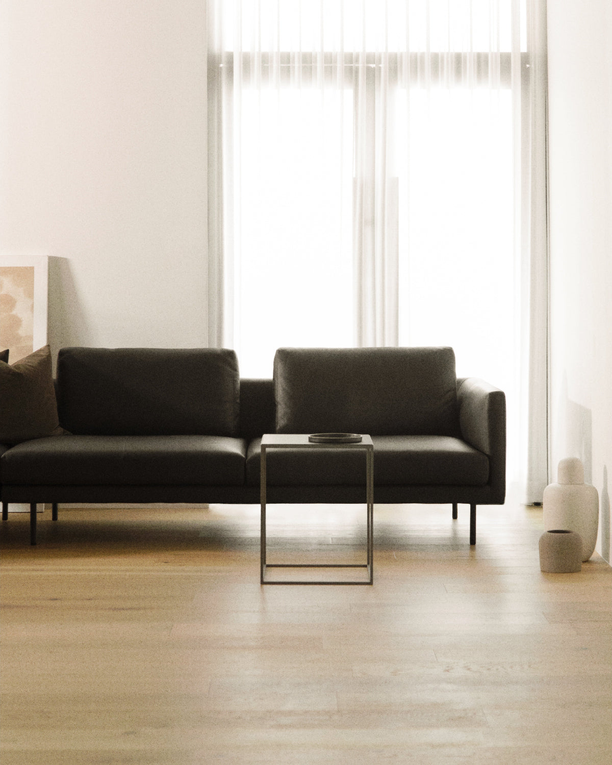 Linear Sofa Leather BYHEYDEY レザーソファ おしゃれ | N2 interior