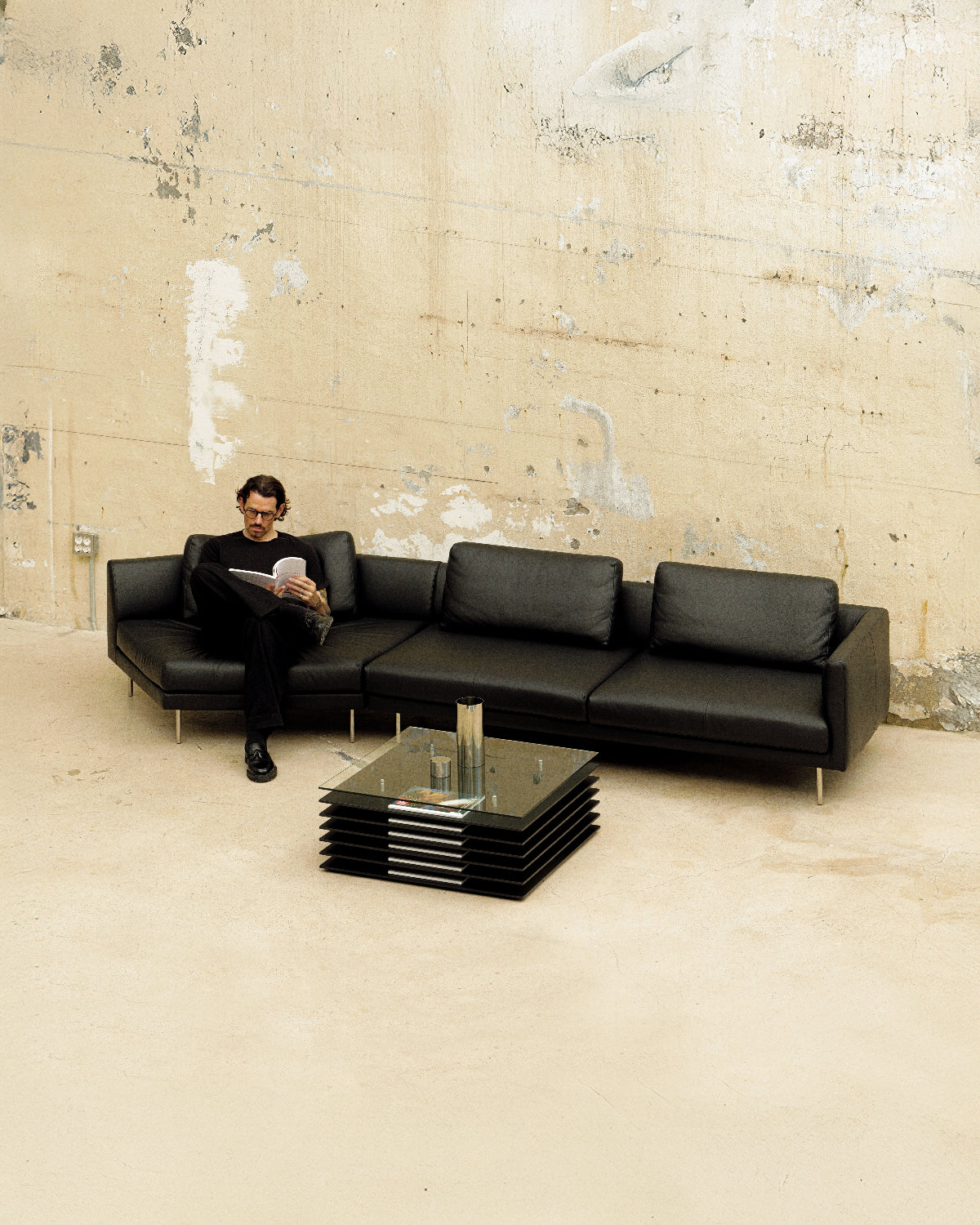 Linear Sofa Leather BYHEYDEY レザーソファ おしゃれ | N2 interior