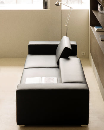 Lay Sofa - Combi Leather