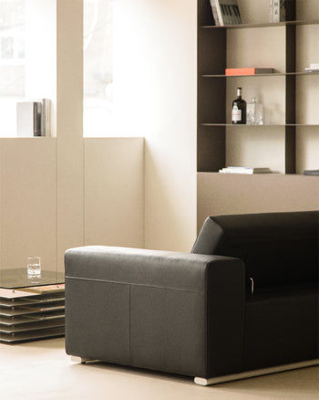 Lay Sofa - Combi Leather