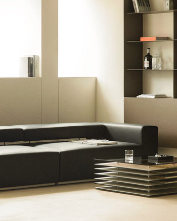 Lay Sofa - Combi Leather