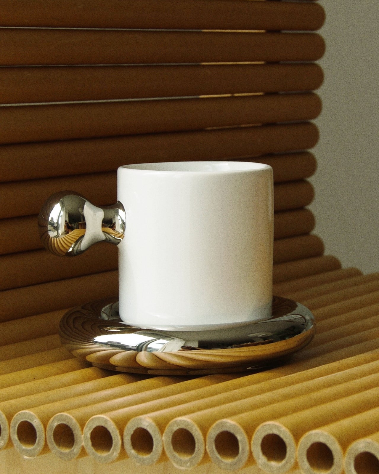Silver Ball Mug