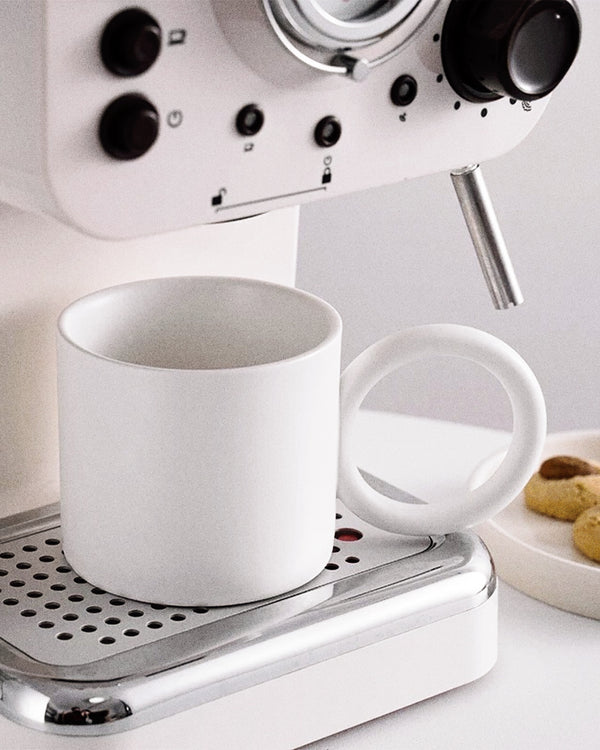 round handle mug