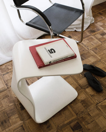 C Shaped Side Table
